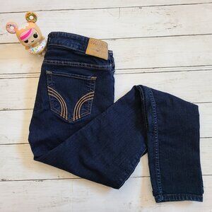 Hollister Low Rise Skinny Jeans Dark Wash W27 L29 Size 5S Stretch Denim
